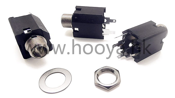 6.35 Headphone socket PJ-612-6 6.35 Headphone socket PJ-612-6