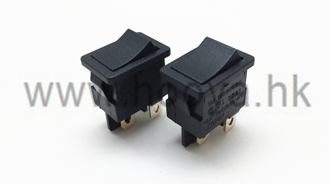 Rocker switch SS21-BBNNG-R