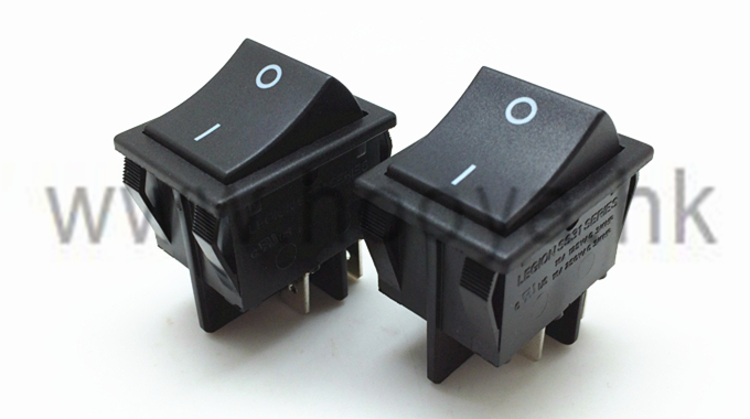 Rocker switch SS31-BBIWQ-RD40-R