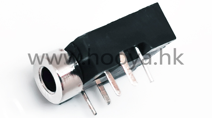 Headphone socket PJ-204 without column