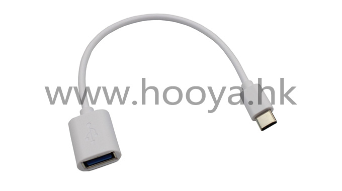 USB3.0 high-speed data cable USB-101AF-309J-OD3.5-black net cable length 150mm