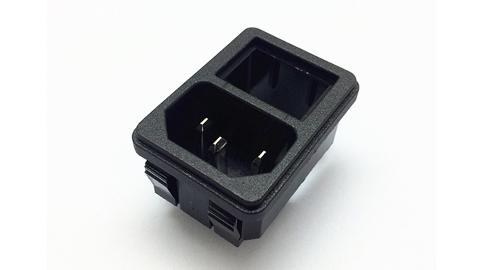 AC socket RT-C14-F0B-LL