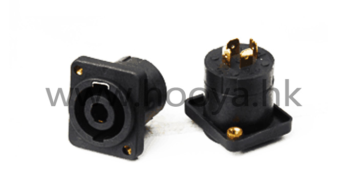 SPEAKON socket SP-001-M3